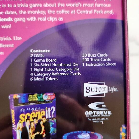 Friends Scene It gameboard y2k tv series game night - Picture 10 of 10